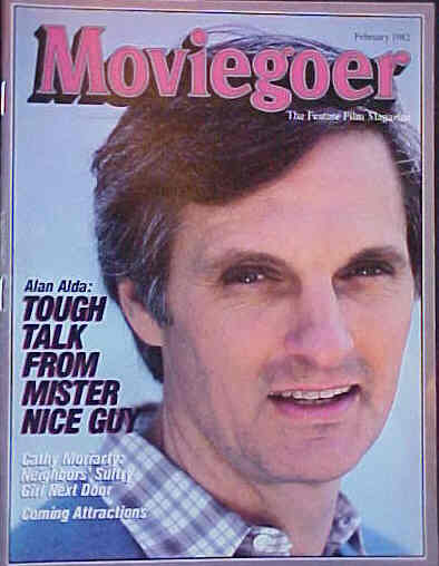 MOVIEGOER magazine side cover Issue 2 February 1982