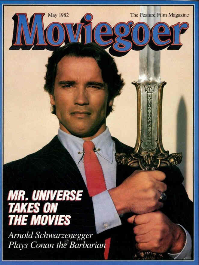 MOVIEGOER magazine side cover Issue 5 May 1982