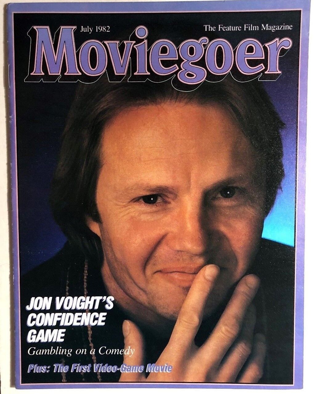 MOVIEGOER magazine side cover Issue 7 July 1982