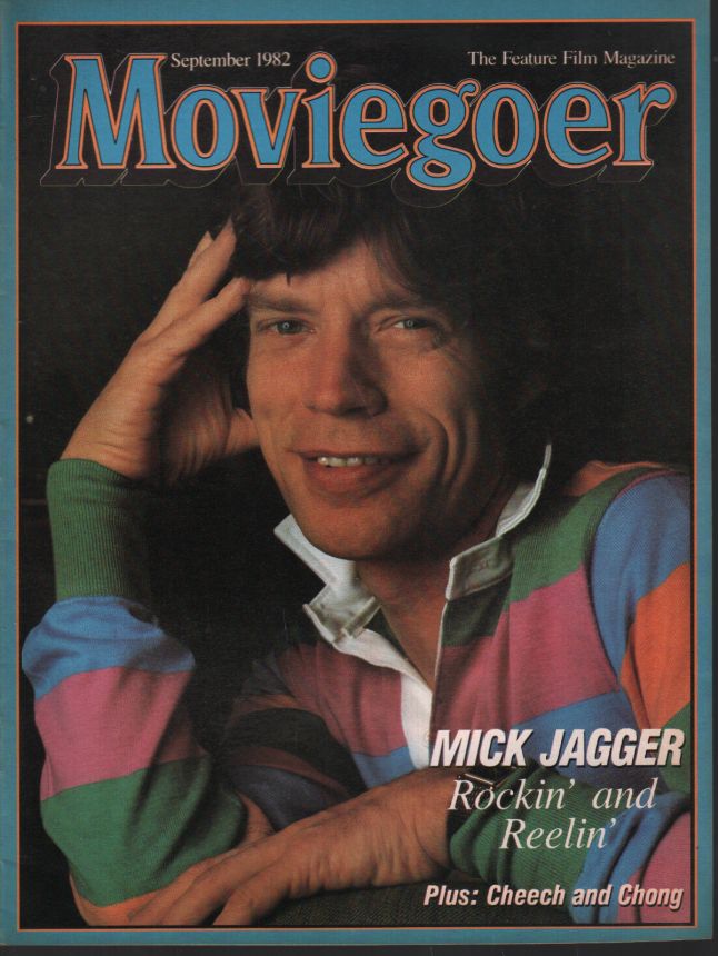 MOVIEGOER magazine side cover Issue 9 September 1982