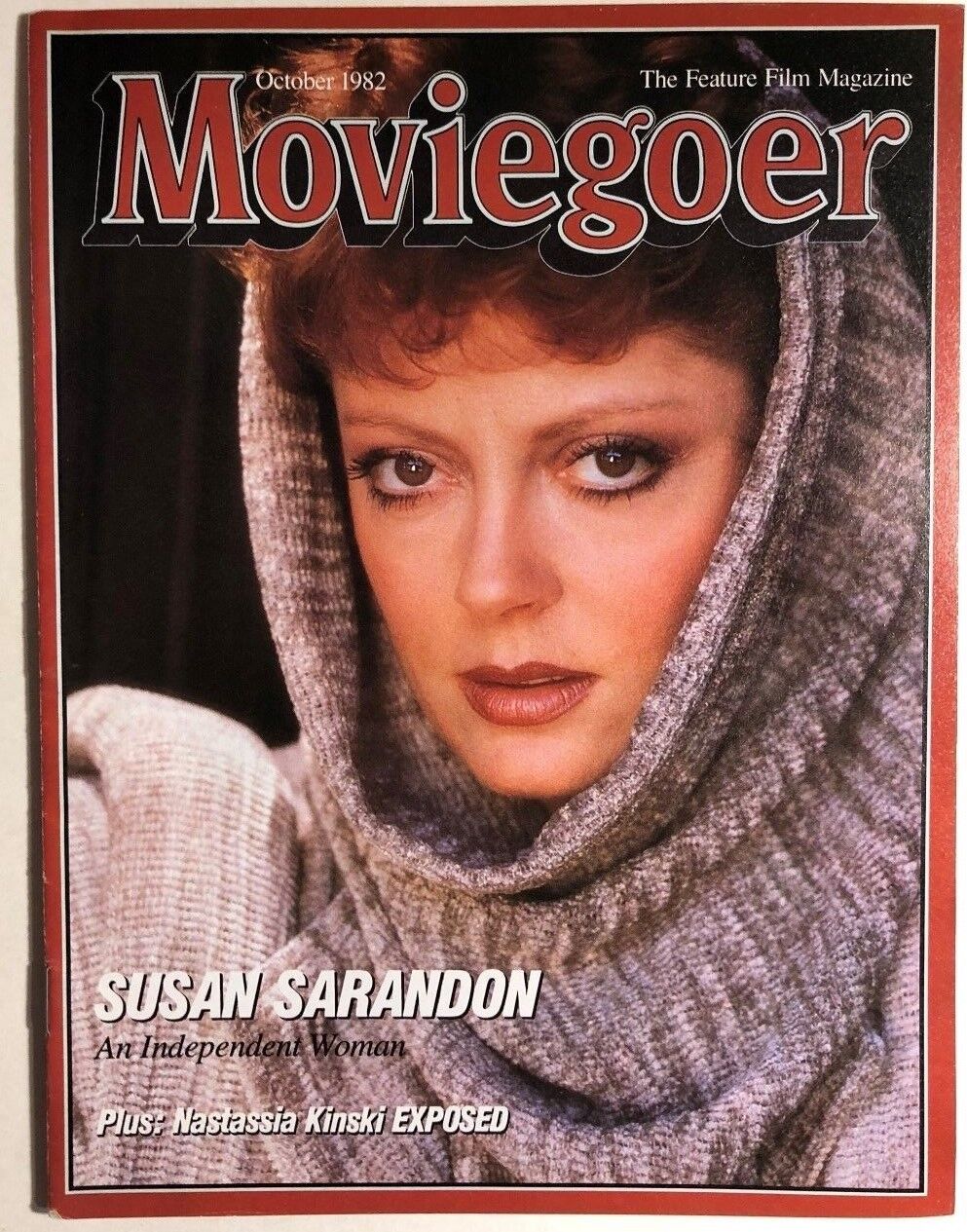 MOVIEGOER magazine side cover Issue 10 October 1982