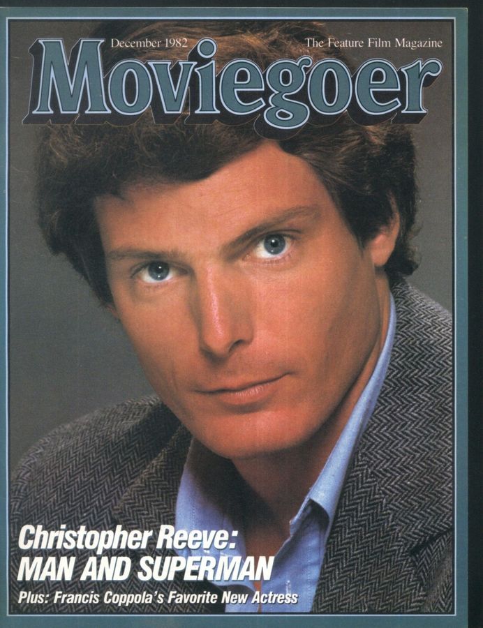 MOVIEGOER magazine side cover December 1982