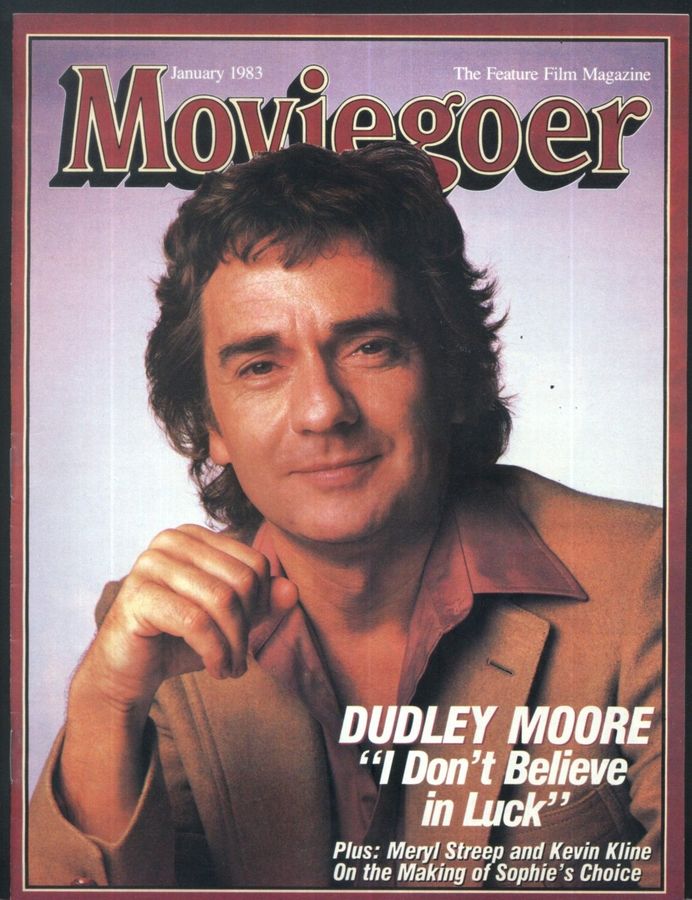 MOVIEGOER magazine side cover January 1983