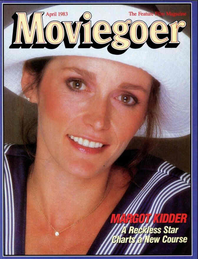 MOVIEGOER magazine side cover April 1983