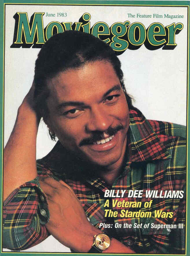 MOVIEGOER magazine side cover  Vol 2 # 6 June 1983