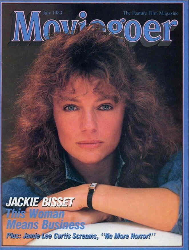 MOVIEGOER magazine side cover July 1983