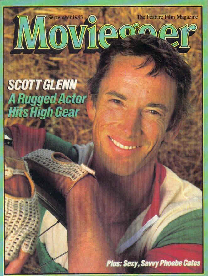 MOVIEGOER magazine side cover September 1983