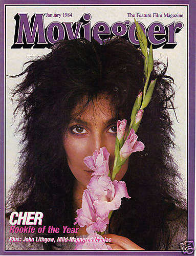 MOVIEGOER magazine side cover January 1984