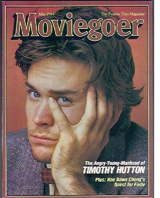MOVIEGOER magazine side cover May 1984