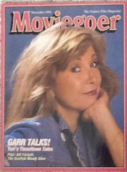 MOVIEGOER magazine side cover November 1984