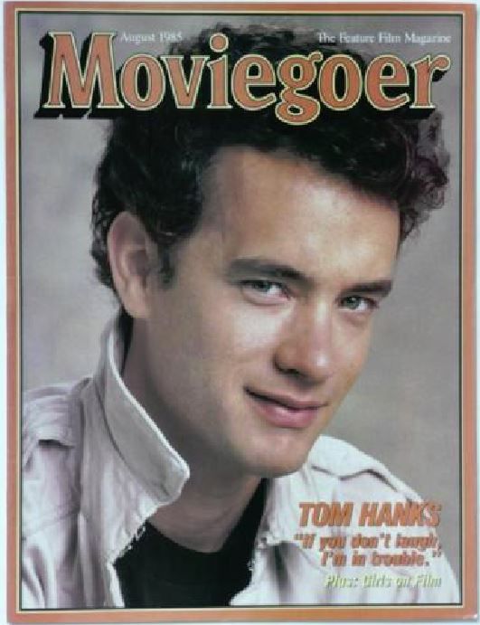 MOVIEGOER magazine side cover August 1985