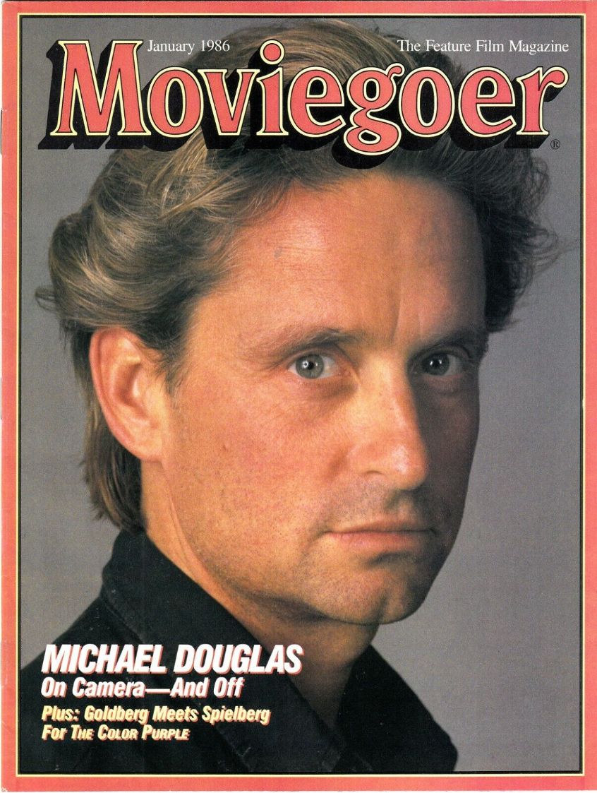 MOVIEGOER magazine side cover January 1986