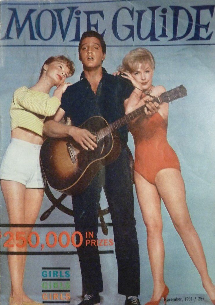 MOVIE GUIDE (60s) magazine side cover Issue 1  Vol 1 No  1  November 1962