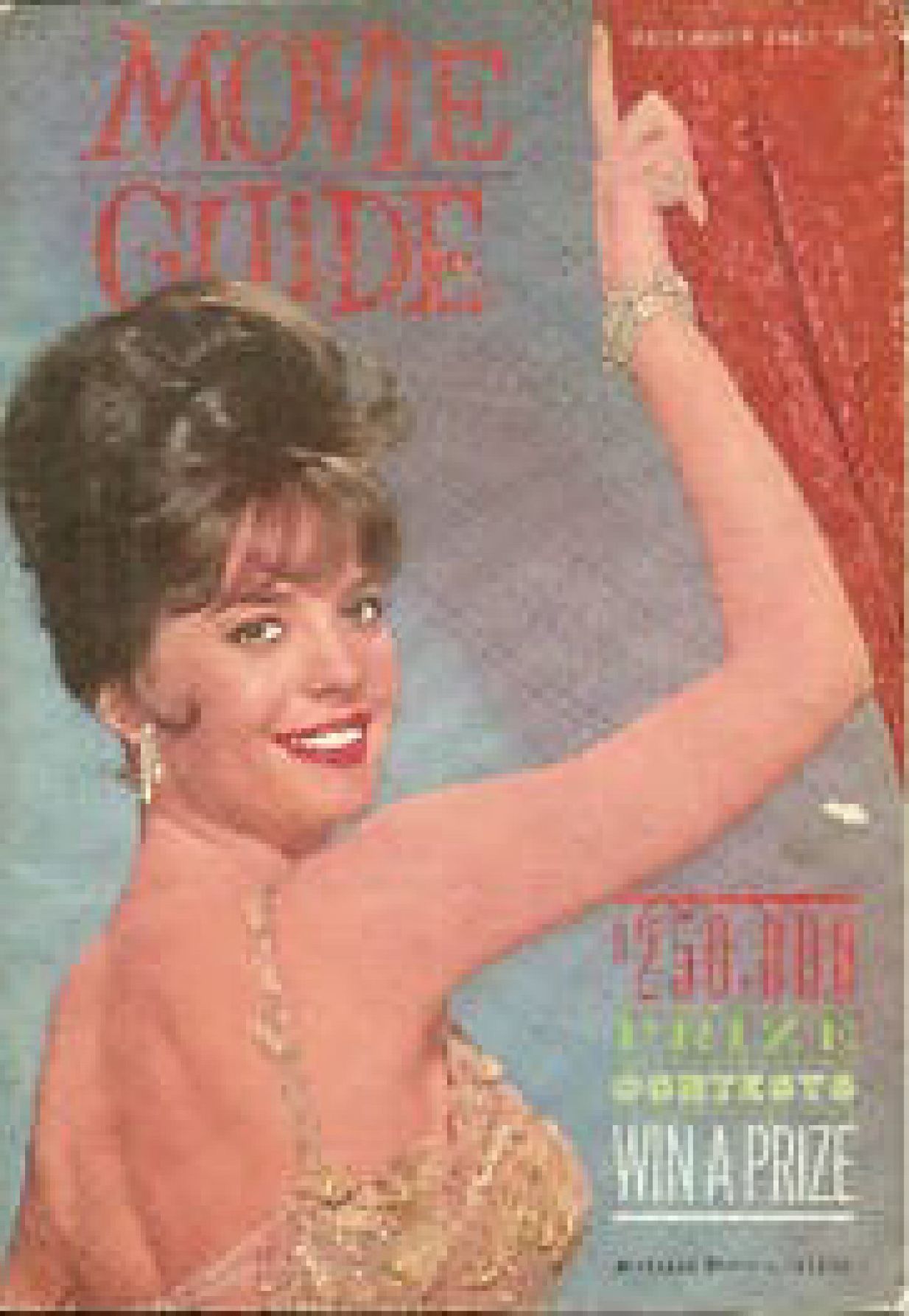 MOVIE GUIDE (60s) magazine side cover Issue 2  December 1962