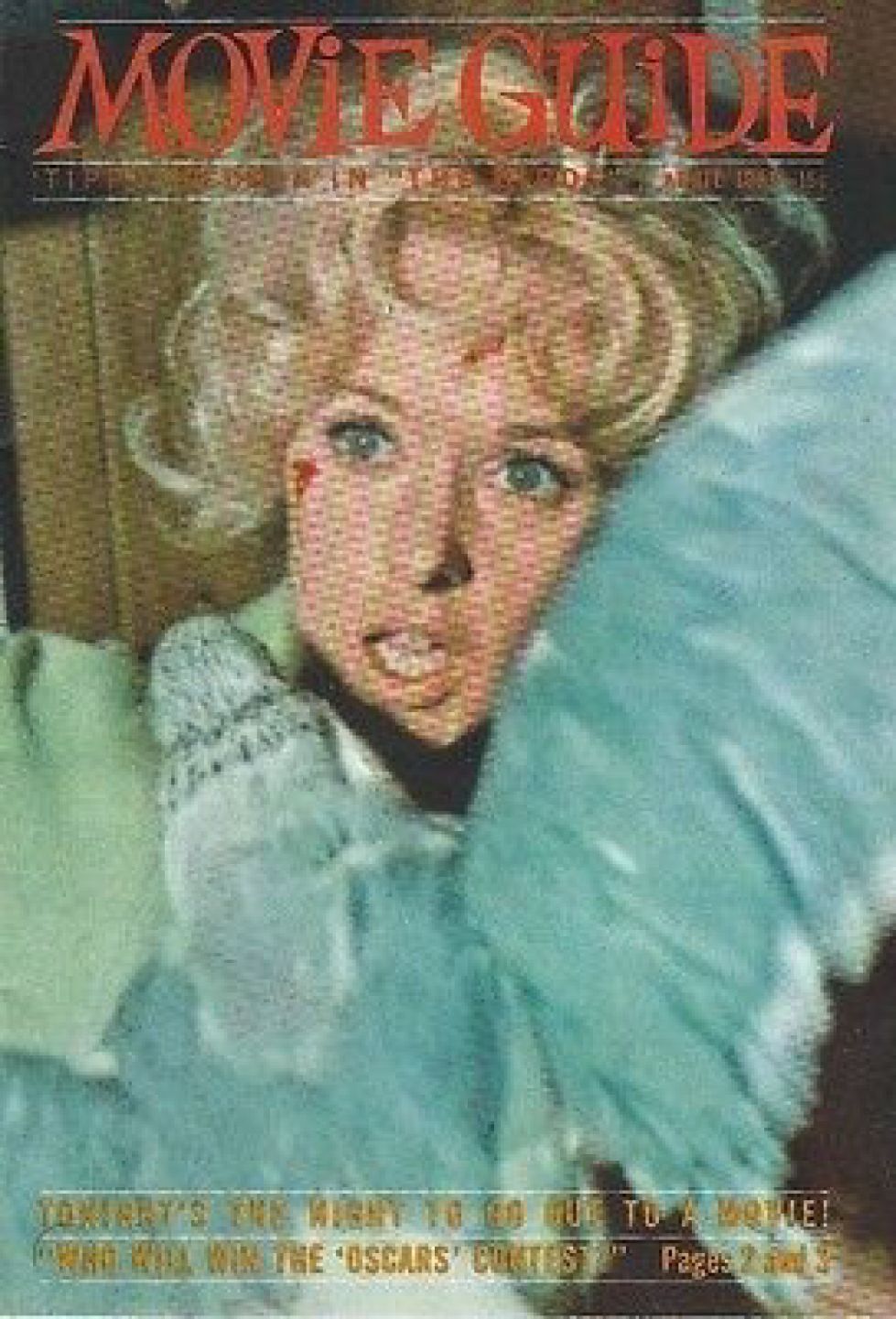 MOVIE GUIDE (60s) magazine side cover  April 1963