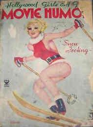 MOVIE HUMOR magazine side cover Issue 8 January 1935