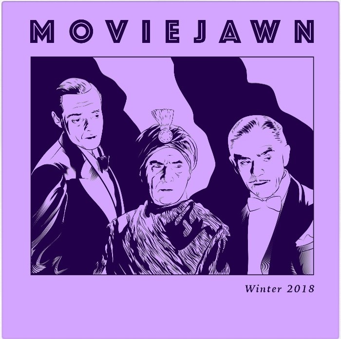 MOVIEJAWN magazine side cover  Vol 4 No  4 Winter 2018