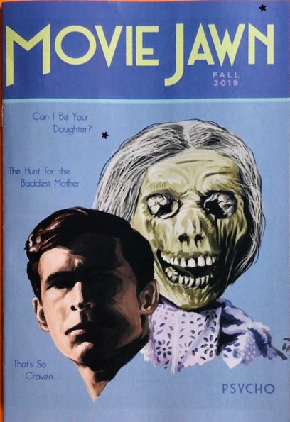 MOVIEJAWN magazine side cover  Vol 5 No  3 Fall 2019