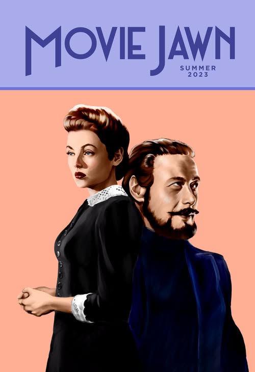 MOVIEJAWN magazine side cover  Vol 9 No 2 Summer 2023