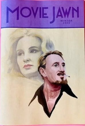 MOVIEJAWN magazine side cover  Vol 9 No 4 Winter 2023