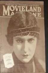 MOVIELAND MAGAZINE magazine side cover  1925