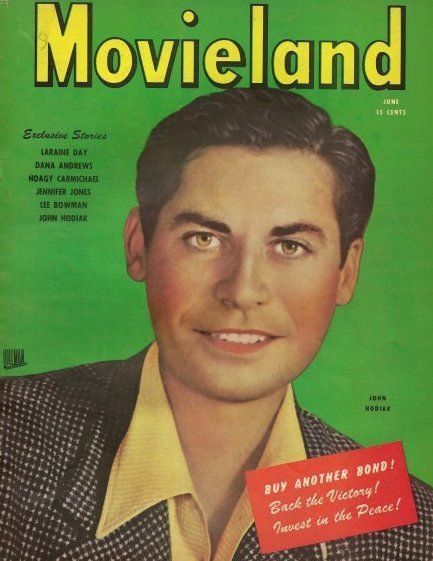 MOVIELAND/MOVIELAND AND TV TIME magazine side cover June 1945