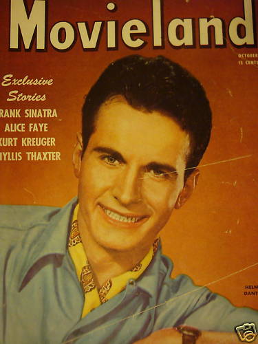MOVIELAND/MOVIELAND AND TV TIME magazine side cover October 1945