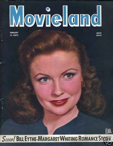 MOVIELAND/MOVIELAND AND TV TIME magazine side cover February 1946