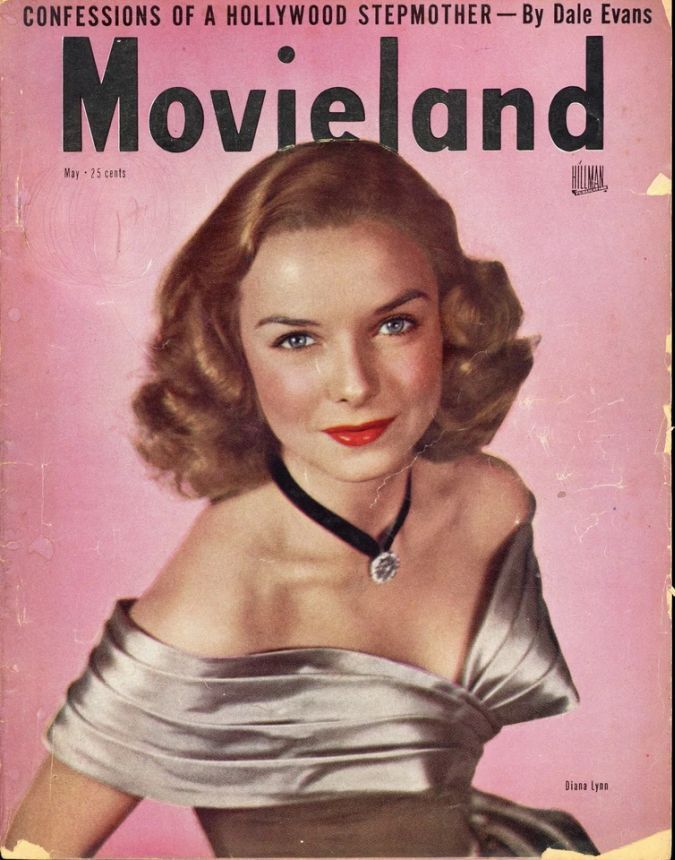 MOVIELAND/MOVIELAND AND TV TIME magazine side cover May 1948