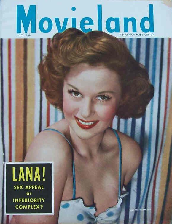 MOVIELAND/MOVIELAND AND TV TIME magazine side cover July 1948