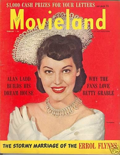MOVIELAND/MOVIELAND AND TV TIME magazine side cover February 1949