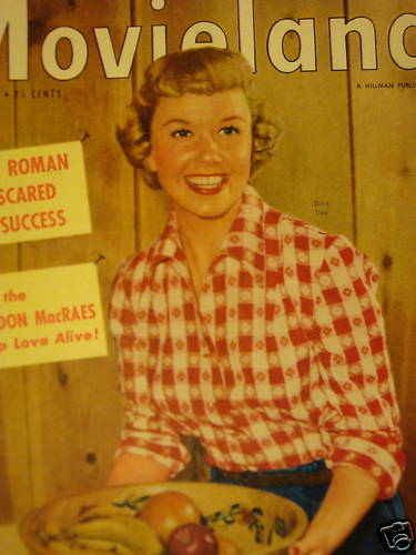 MOVIELAND/MOVIELAND AND TV TIME magazine side cover September 1951
