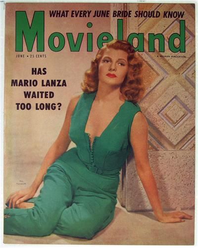 MOVIELAND/MOVIELAND AND TV TIME magazine side cover June 1953