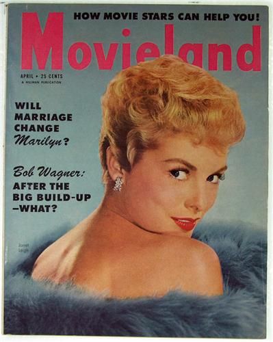 MOVIELAND/MOVIELAND AND TV TIME magazine side cover April 1954