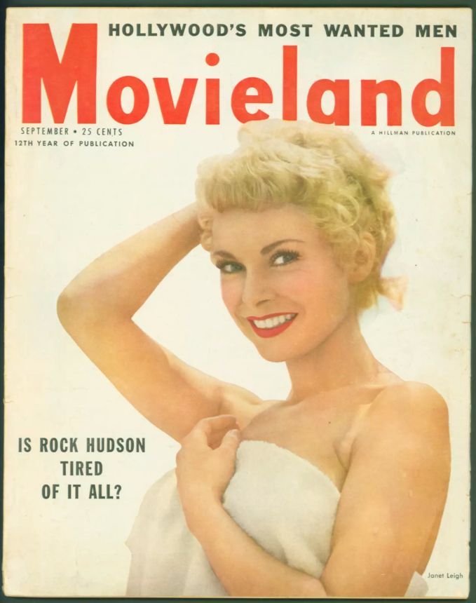 MOVIELAND/MOVIELAND AND TV TIME magazine side cover September 1955