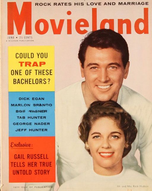 MOVIELAND/MOVIELAND AND TV TIME magazine side cover June 1956