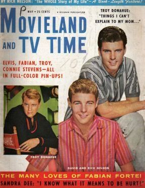 MOVIELAND/MOVIELAND AND TV TIME magazine side cover May 1960