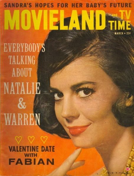 MOVIELAND/MOVIELAND AND TV TIME magazine side cover March 1962