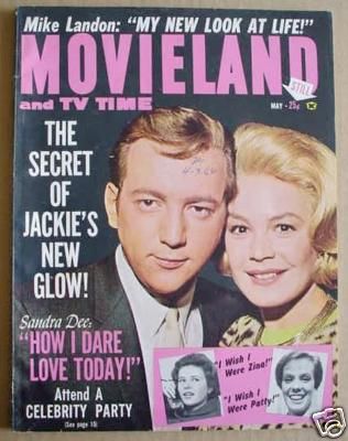 MOVIELAND/MOVIELAND AND TV TIME magazine side cover May 1964