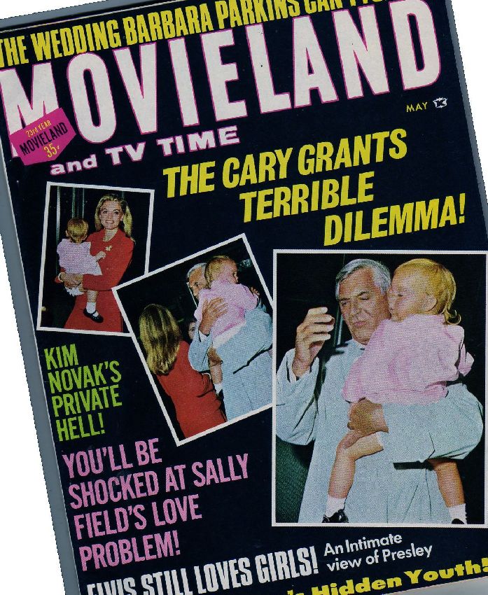 MOVIELAND/MOVIELAND AND TV TIME magazine side cover May 1968