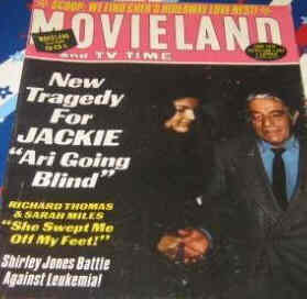 MOVIELAND/MOVIELAND AND TV TIME magazine side cover June 1974