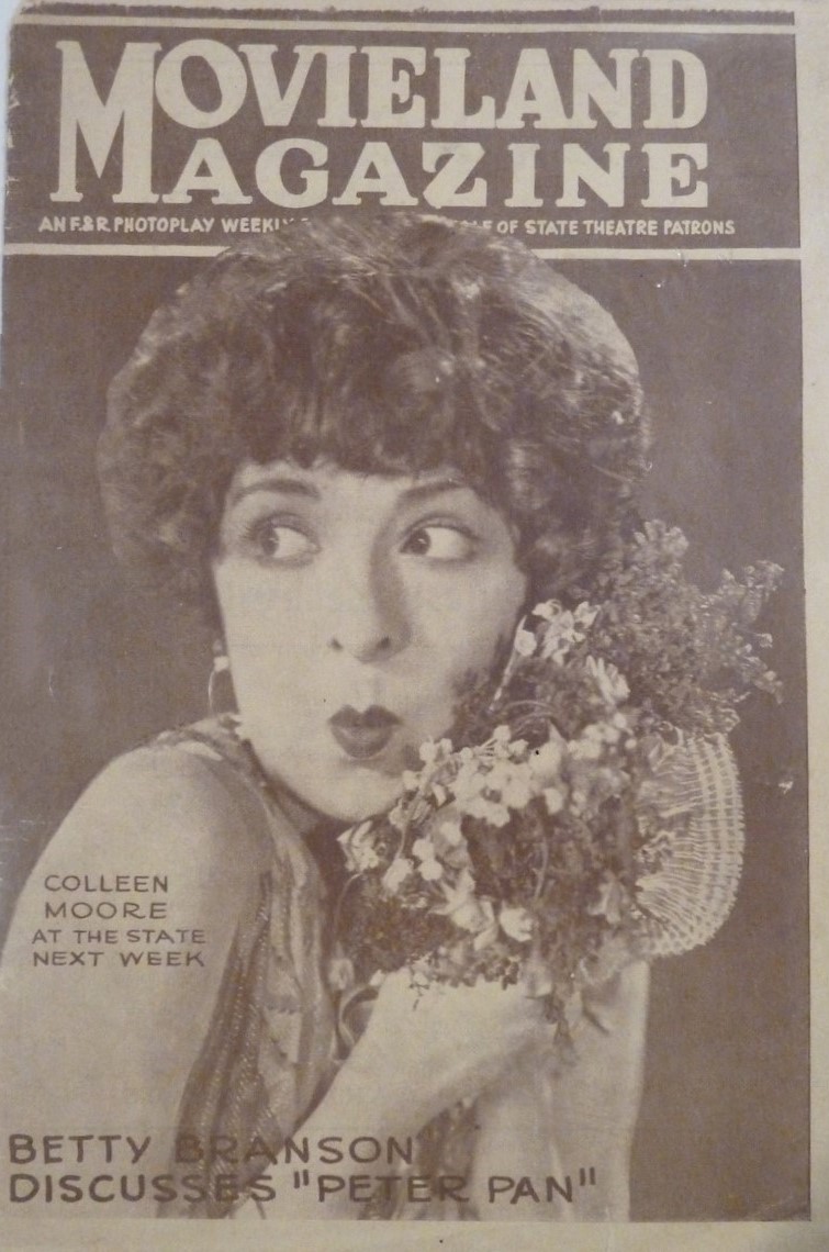 MOVIELAND MAGAZINE magazine side cover  Vol 1 No  3   