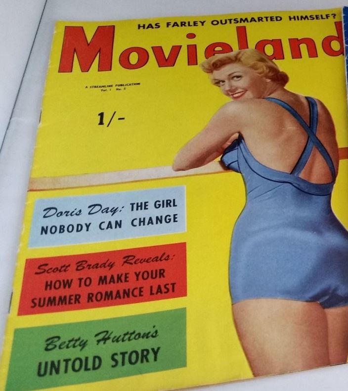 MOVIELAND (UK) magazine side cover Issue 5  