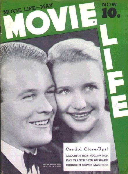 MOVIE LIFE magazine side cover May 1938