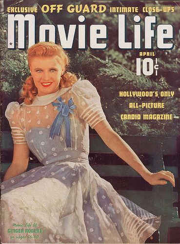 MOVIE LIFE magazine side cover April 1939