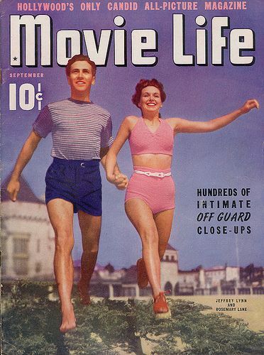 MOVIE LIFE magazine side cover September 1939