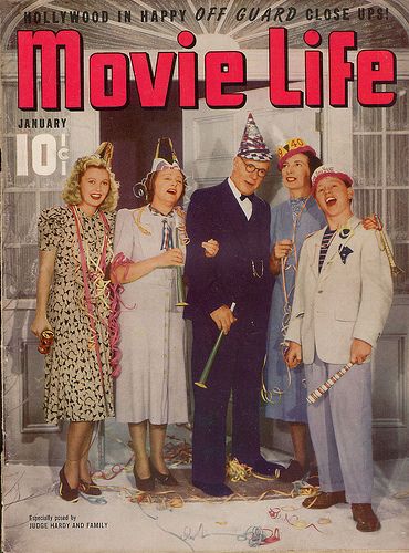 MOVIE LIFE magazine side cover January 1940