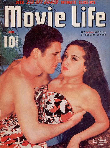 MOVIE LIFE magazine side cover June 1940