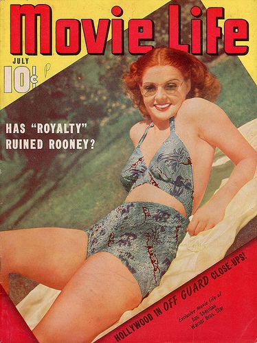 MOVIE LIFE magazine side cover July 1940