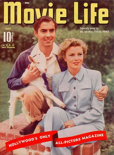 MOVIE LIFE magazine side cover May 1941